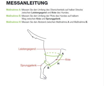 Kniebandage für Hunde bei Entzündungen - Balto Sport Agile Compression Wrap
